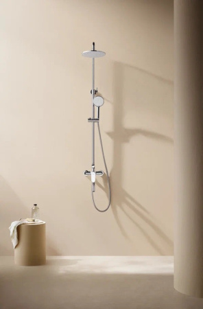 Душевая система с изливом Arrow AHMG33013CP хром